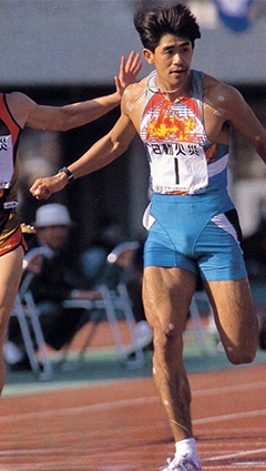 1995年日本陸上競技選手権大会男子100M優勝